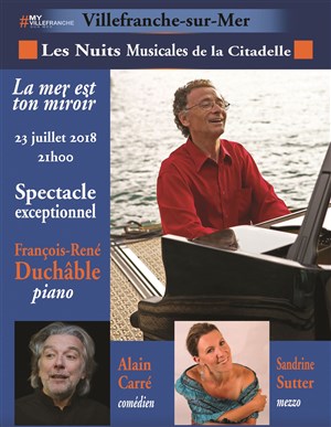 Affiche de René-François Duchâble : La mer est ton miroir