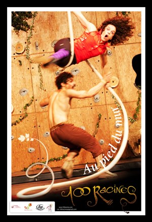 Affiche de Au pied du mur | Par la compagnie 100 racines