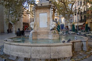 Affiche de Visite guidée sur place : Fontaines & Jardins d'Aix-en-Provence par CulturMoov