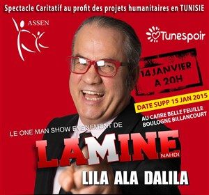 Affiche de Lamine Nahdi dans Lila Ala Dalila