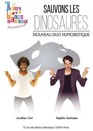 Affiche de Sauvons les dinosaures