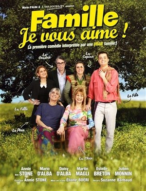Affiche de Famille je vous aime !