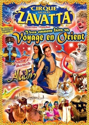 Affiche de Cirque Nicolas Zavatta Douchet | Fougères