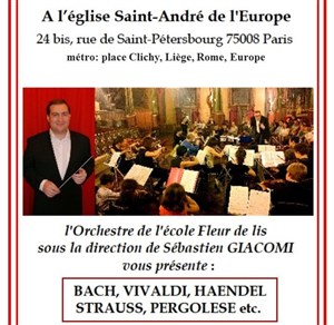 Affiche de Orchestre à Cordes Franco-Japonnais