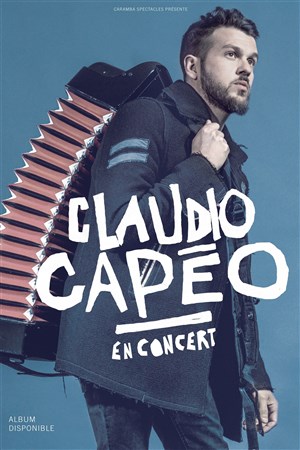 Affiche de Claudio Capéo | Tréteaux de nuit