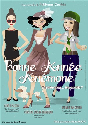 Affiche de Bonne année, Anémone