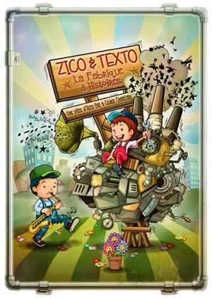 Affiche de Zico & Texto - La fabrique à histoires