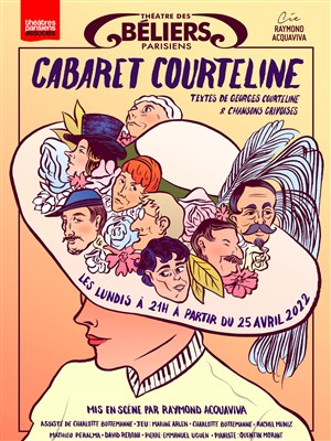 Affiche de Cabaret Courteline