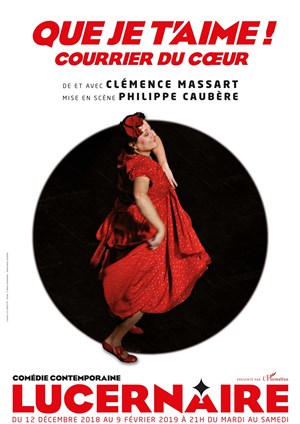 Affiche de Que je t'aime ! Courrier du coeur | de Clémence Massart
