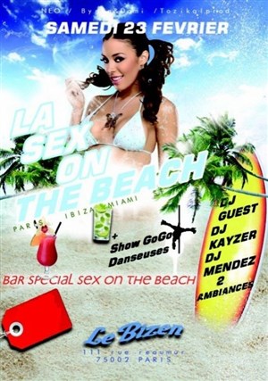 Affiche de La Sex On The Beach Paris