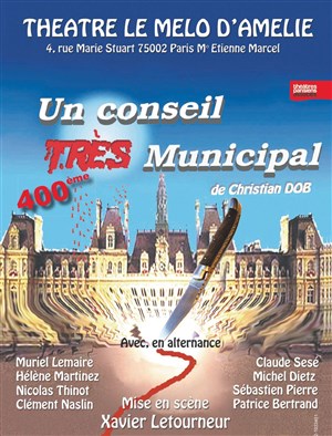 Affiche de Un conseil très municipal | 400 ème