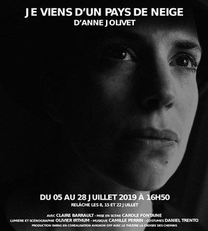 Affiche de Je viens d'un pays de neige