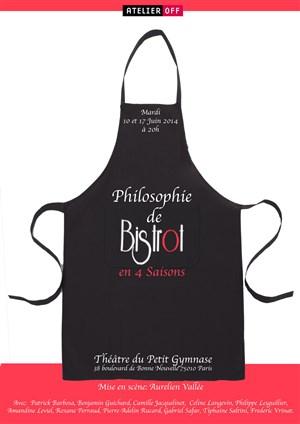 Affiche de Philosophie de bistrot en 4 saisons