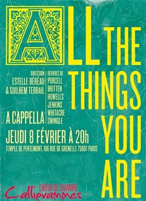 Affiche de All the things you are