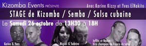Affiche de Kizomba / Semba / Salsa cubaine