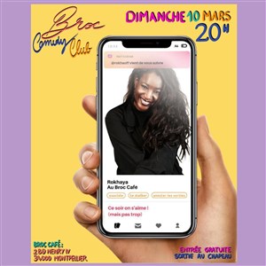 Affiche de Rokhaya Diallo dans Ce soir on s'aime! (mais pas trop)