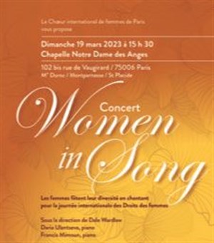 Affiche de Women in Song 2023