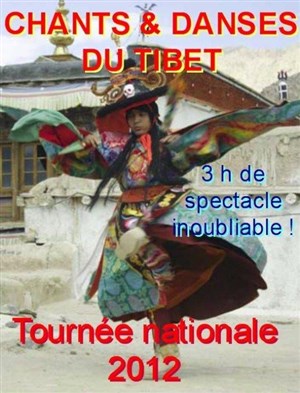 Affiche de Danse et chants du Tibet