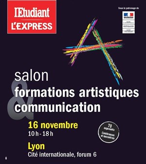 Affiche de Salon de L'Etudiant Formations Artistiques et Communication