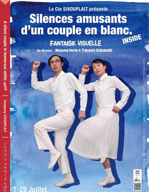Affiche de Silences amusants d'un couple en blanc