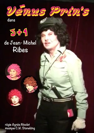 Affiche de Vénus Prin's dans 3+1 monologues