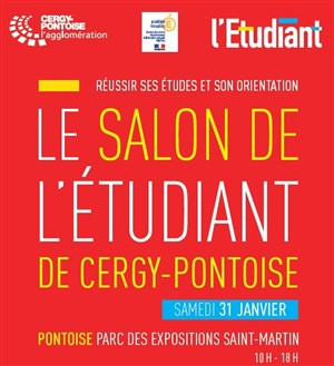 Affiche de Salon de l'Etudiant de Cergy-Pontoise