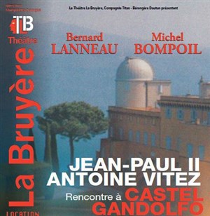 Affiche de Jean-Paul II, Antoine Vitez : Rencontre à Castel Gandolfo