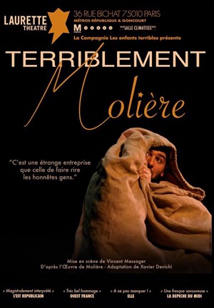 Affiche de Terriblement Molière