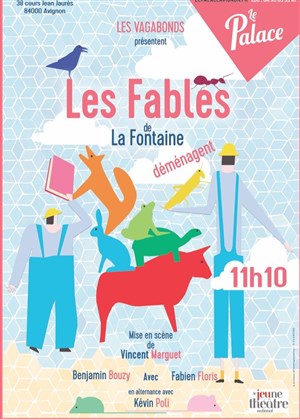 Affiche de Les fables de la fontaine déménagent
