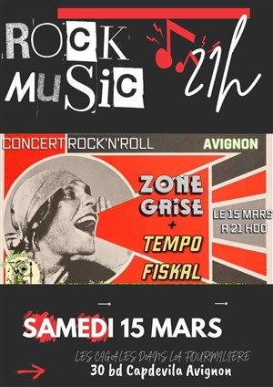 Affiche de Zone Grise et Tempo Fiskal