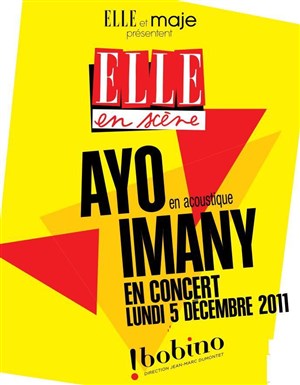 Affiche de Elle en scène : Ayo - Imany