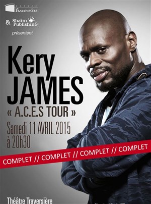 Affiche de Kery James : A.C.E.S Tour
