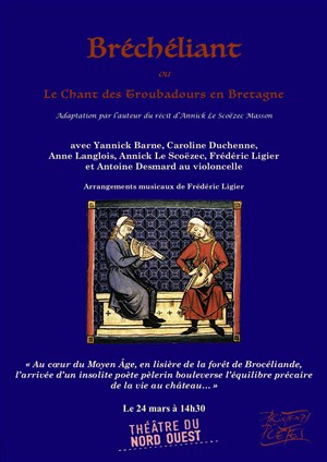 Affiche de Bréchéliant ou le chant des troubadours en Bretagne