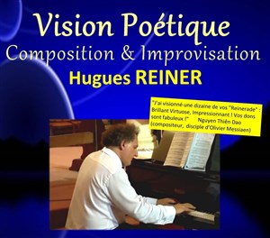 Affiche de Récital de piano par Hugues Reiner