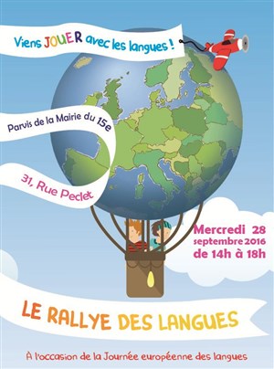Affiche de Rallye des langues