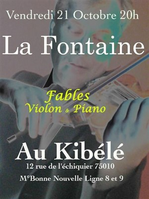 Affiche de Les fables de la Fontaine avec Violon et Piano