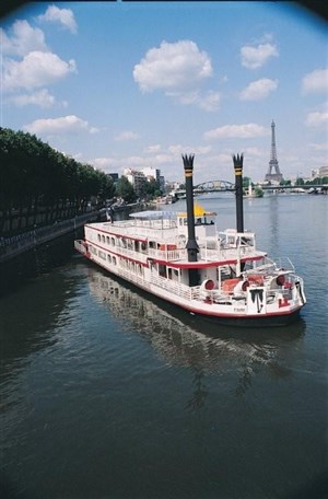 Affiche de Croisière feux d'artifice à bord du Louisiane Belle