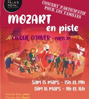 Affiche de Mozart en piste !