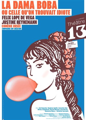 Affiche de La Dama Boba ou celle que l'on trouvait idiote