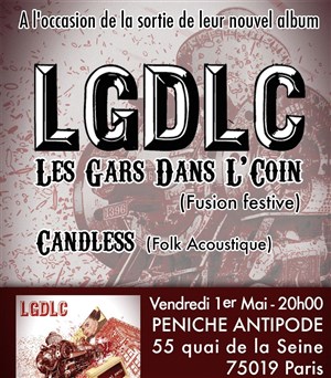 Affiche de Les Gars dans l'Coin - Concert de sortie d'album