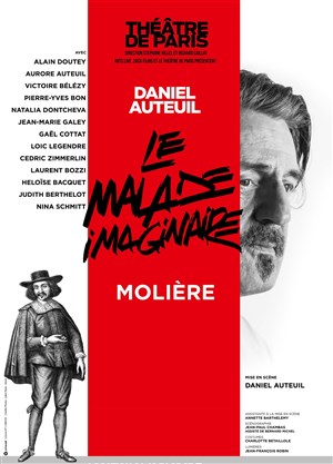 Affiche de Le malade imaginaire | avec Daniel Auteuil