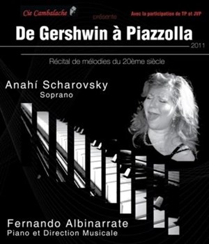Affiche de De Gershwin à Piazzolla