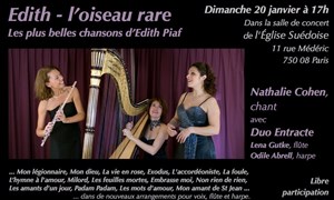 Affiche de Edith, l'oiseau rare