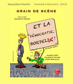 Affiche de Et la démocratie, bordel !