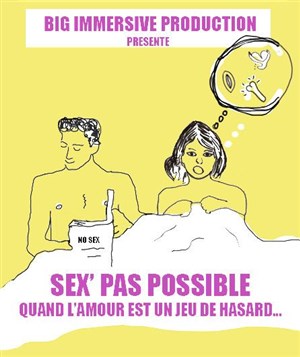 Affiche de Sex' pas possible, quand l'amour est un jeu de hasard...