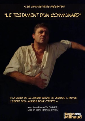 Affiche de Jean-Pierre Colombies dans Le testament d'un communard