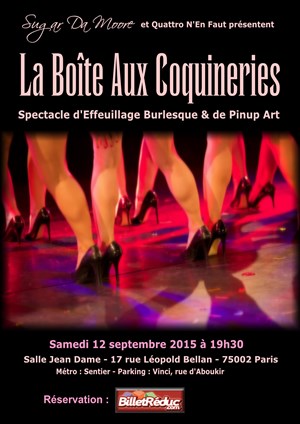 Affiche de La Boîte Aux Coquineries