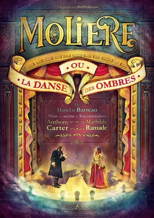 Affiche de Molière, ou la danse des ombres