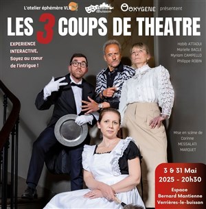 Affiche de Les 3 coups de théâtre