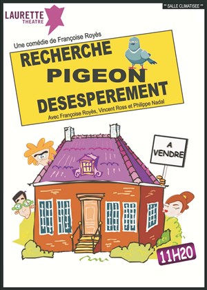 Affiche de Recherche pigeon désespérément